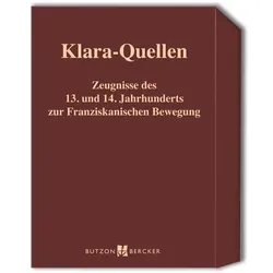 Klara-Quellen, Fachbücher von Klara von Assisi