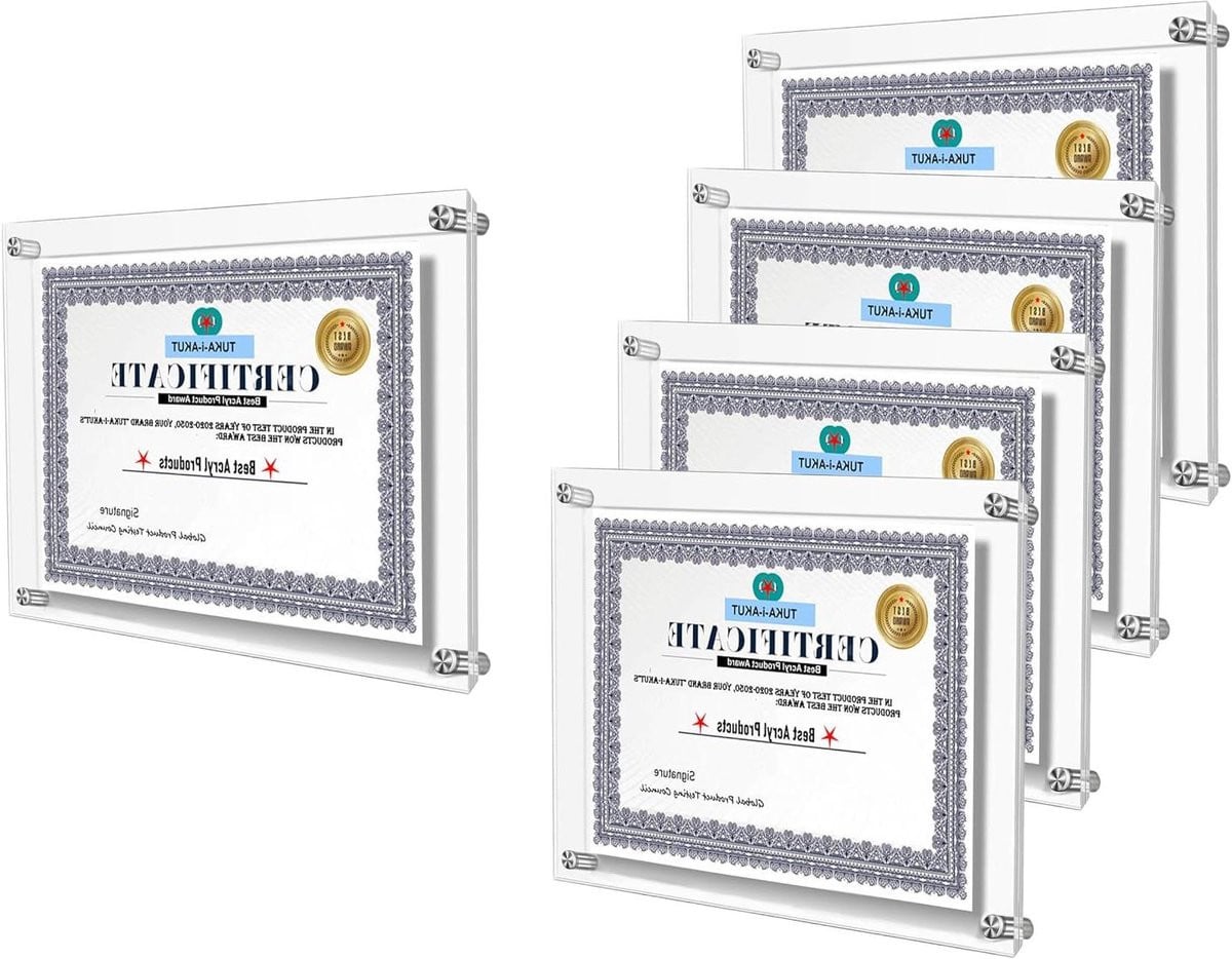 Acryl Posterlijsten Wanddisplay Frame A4 Transparant