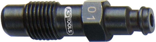 Adaptateur de bougie de préchauffage KS Tools, M12x1,25 avec filetage mâle, longueur 47 mm (150.3662)
