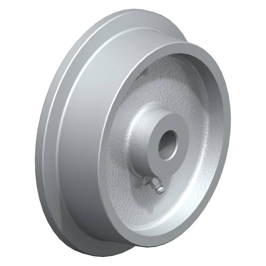 Blickle 8516 Schwerlast-Rad SPK 150G Spurkranzrad Rad-Durchmesser 150 mm Tragfähigkeit m (8516)