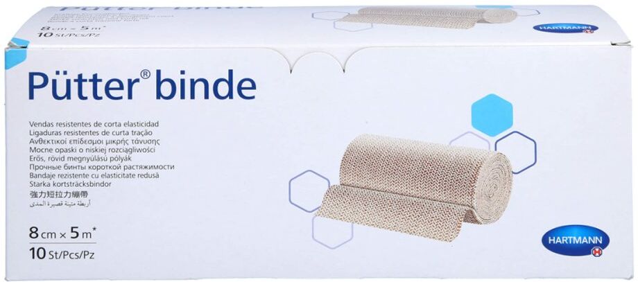 Pütter Binde 8 Cmx5 M 10stk