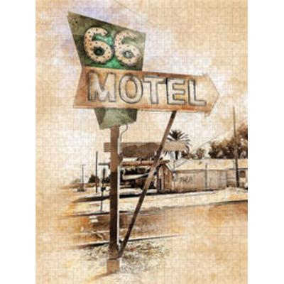CALVENDO Puzzle Route 66 1000 Teile Lege-Größe 480 x 640 cm Foto-Puzzle Bild von Peter Roder