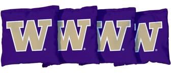 Skip's Garage Washington Huskies Purple Cornhole Bags