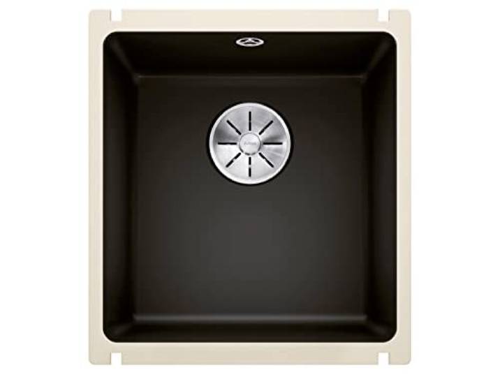 BLANCO SUBLINE 375-U Keramik schwarz Einbauart: Unterbau [41,4x45,6x20 cm] für 45 cm breite Unterschränke Großes Beckenvolumen für optimale Nutzung