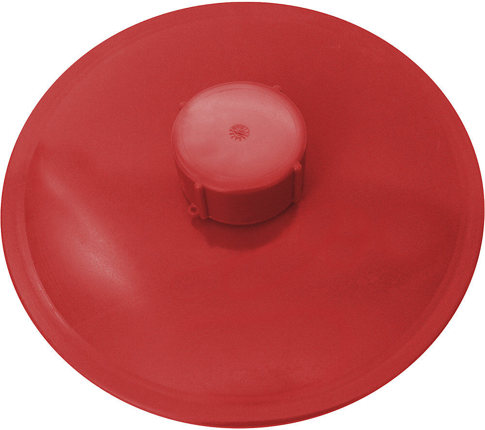 kaiserkraft Deckel-Innenteil, rot, Ø 200 mm
