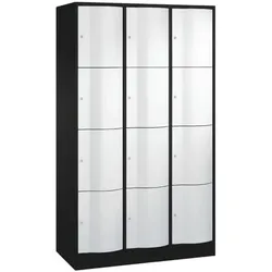 CP Fächerschrank »Resisto« weiß, 115x195x54 cm