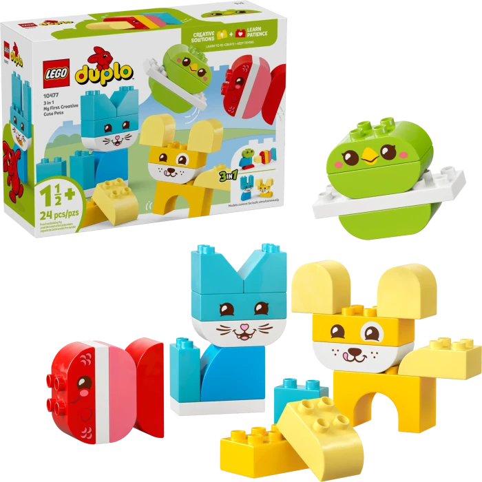 LEGO DUPLO My First 10477 3-in-1 Kreative Tiere
