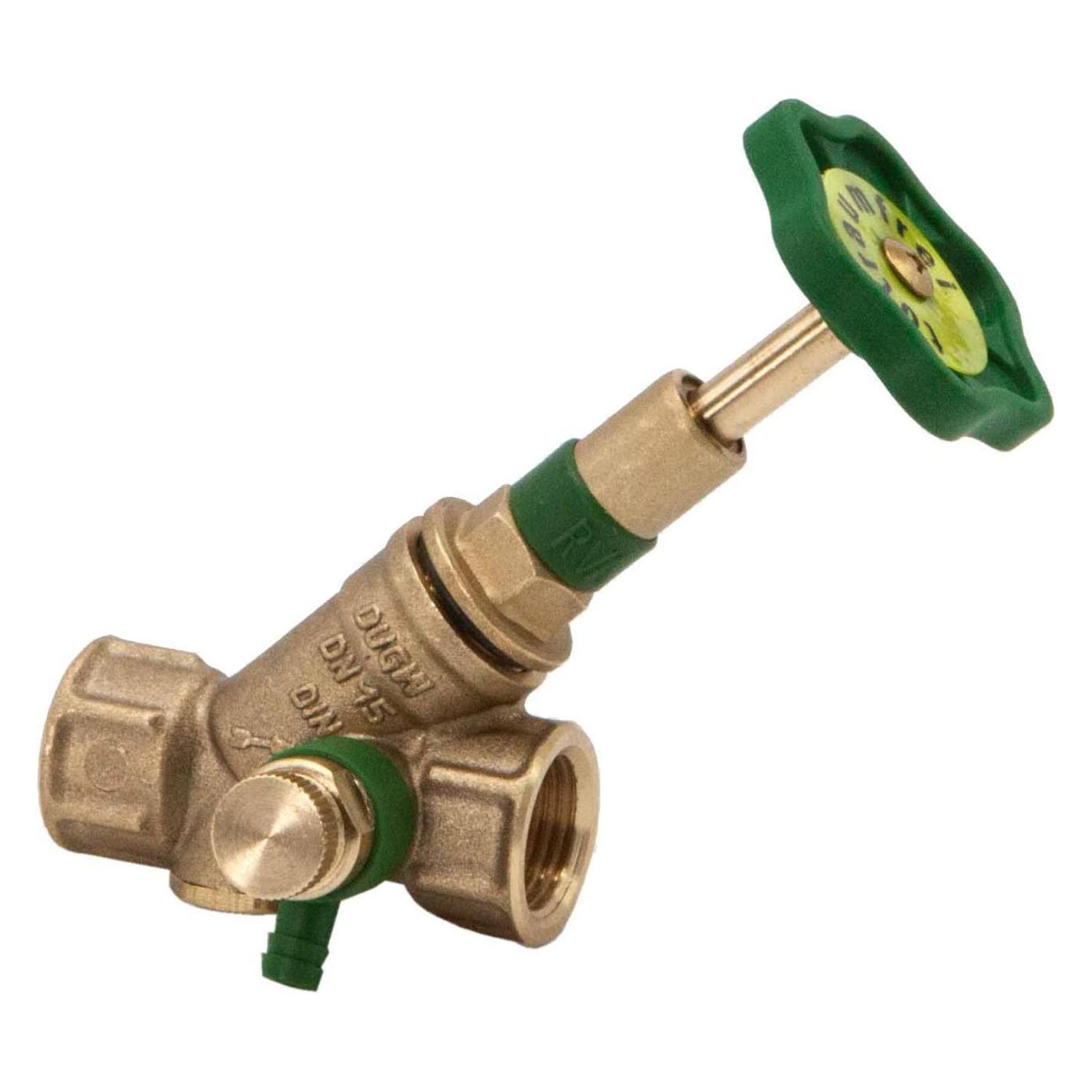 Schlosser Schlösser KFR-Ventil 1620 DN 15, Rp 1/2, m Entleer., steig. Spin. (0016201500001)