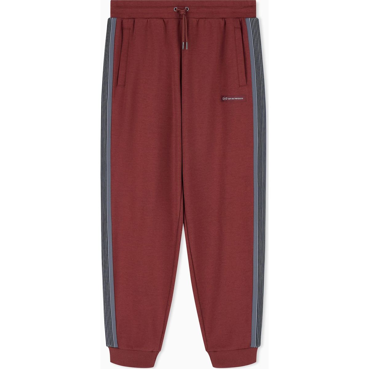 EA7 Train Logo Series M Pants 7 Lines - Train Logo Series M Pants 7 Lines madder brown (U6003) M 7M002220 AF12660-U6003-M