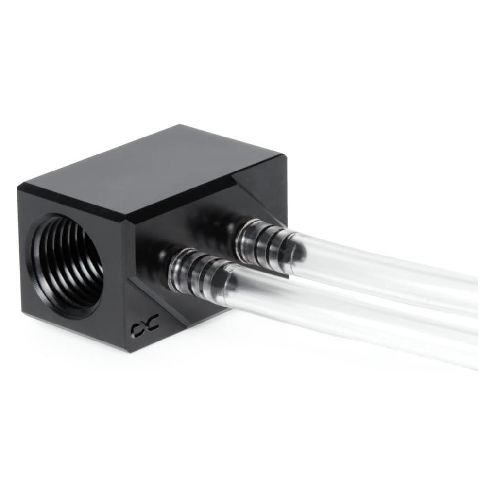 Alphacool Alphac MCX 2x Verteiler mit 1m 5/3mm 1022250 (1 m, Kunststoff) (13041)