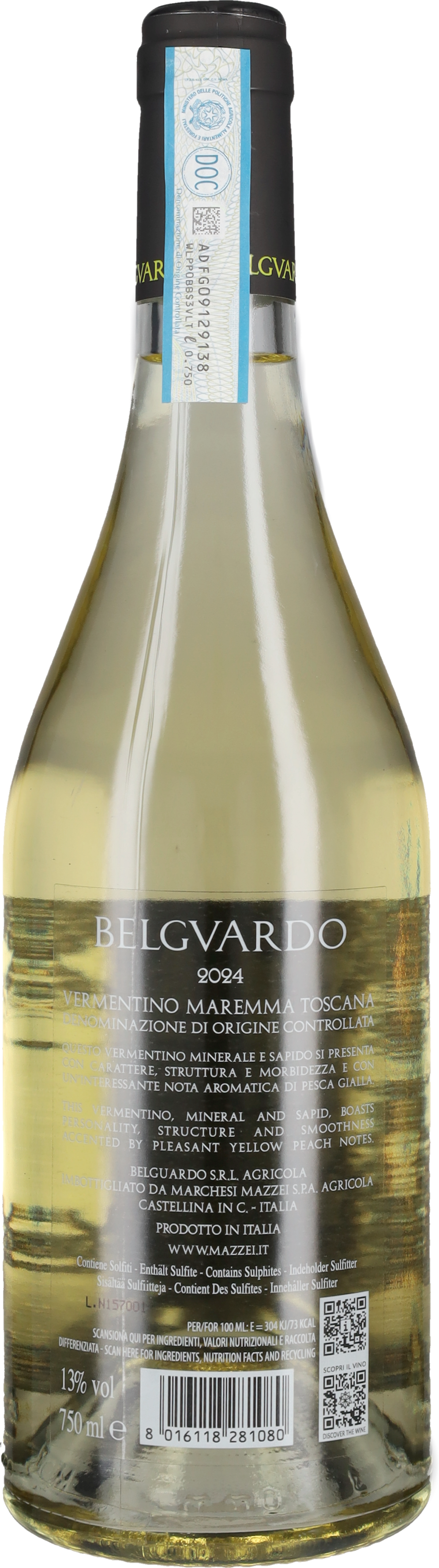 Tenuta Belguardo - Mazzei Vermentino 'Belguardo' Mazzei 2024