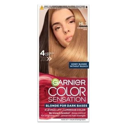 Garnier Color Sensation Hair Color Cream Hl3 Honey Blonde 112ml (Honigblond) (61532516)