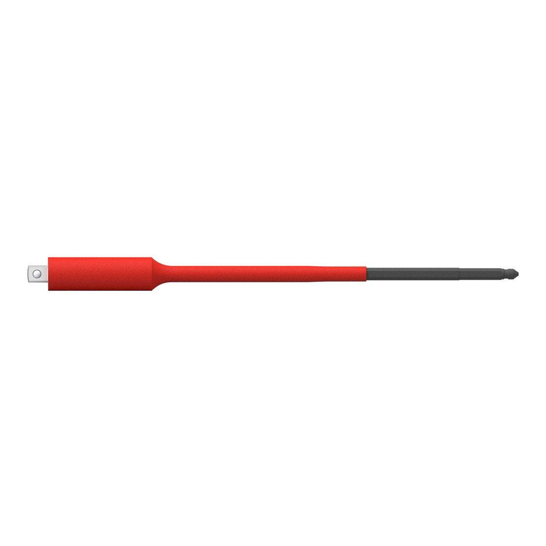 Wiha Adapter TorqueVario-S electric für 1/4 Zoll Steckschlüssel 178 mm (43128)