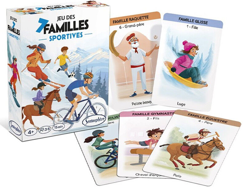Jeu des 7 familles : Sportives - Sentosphère