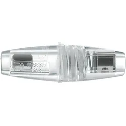BUL FX0380 - Sicherungshalter, 5 x 20 mm, Schraubklemmen, transparent