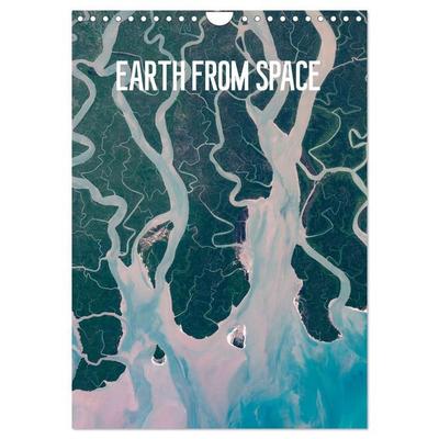 Earth from Space (Wall Calendar 2027 DIN A4 portrait), CALVENDO 12 Month Wall Calendar