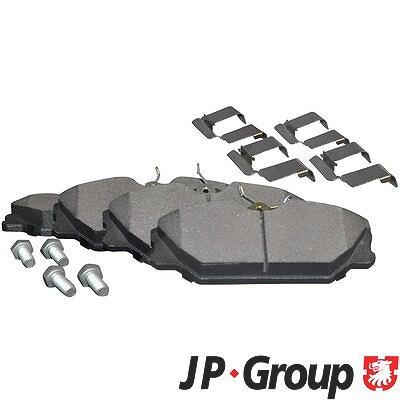 Jp Group Bremsbeläge vorne (Satz) [Hersteller-Nr. 4363601510] für Renault