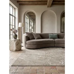 Teppich Polyester Beige 120x170 cm - KAVALA   Kadima Design