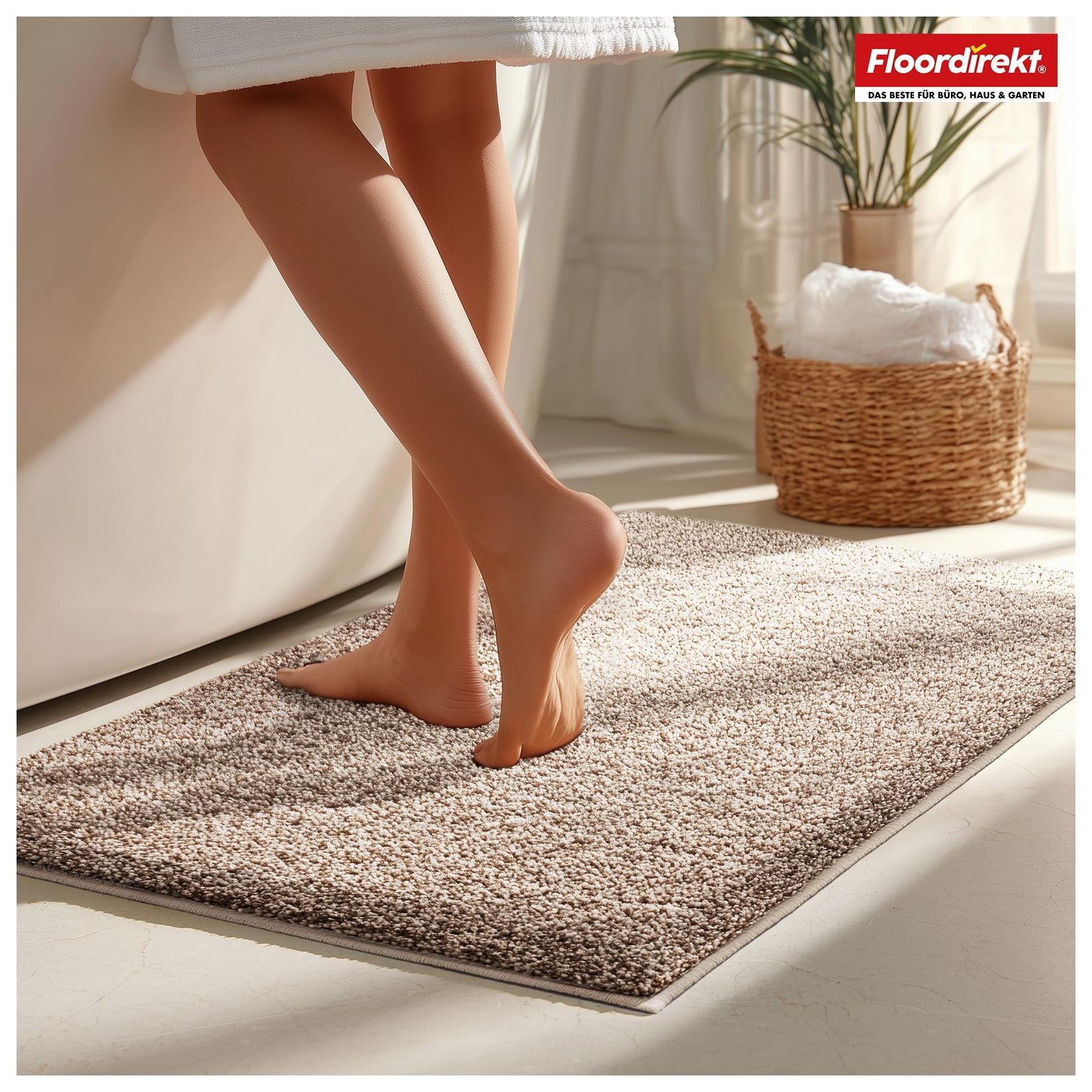 Floordirekt Badematte Nasa Braun