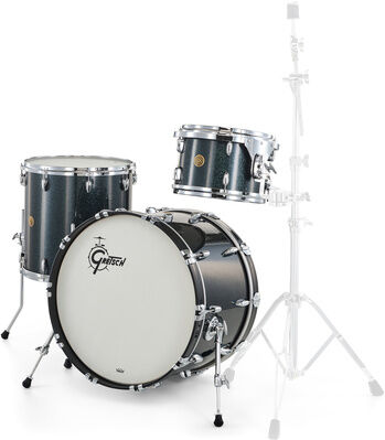 Gretsch Drums US Custom 22 Black Sparkle Black Sparkle