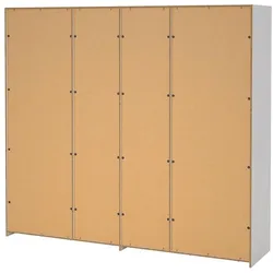 Ebuy24, Kleiderschrank, Kleiderschrank Catania (244 x 67 x 221 cm)