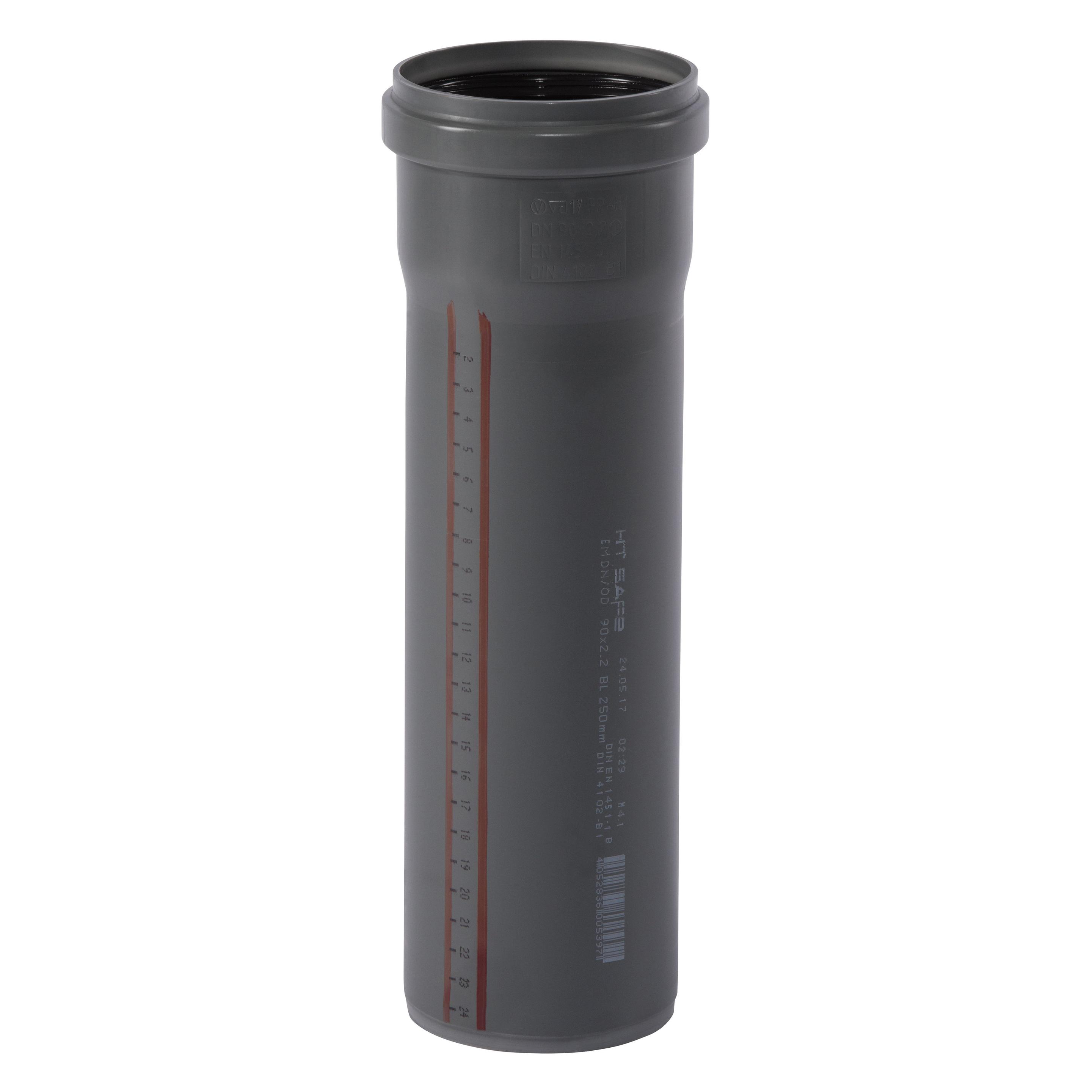 Ostendorf HTsafe-Rohr EM DN/OD 90, 250mm (174010)