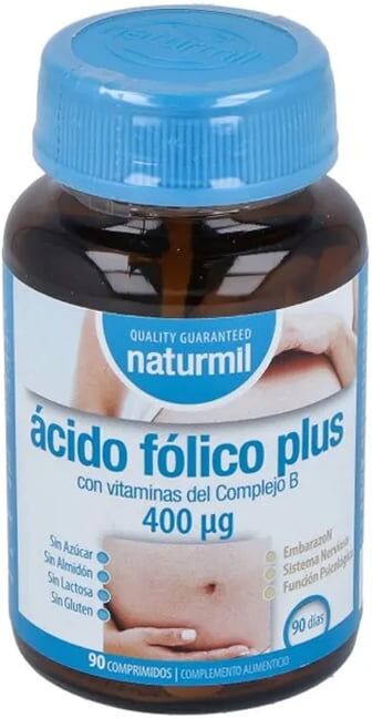 Naturmil Ácido Fólico Plus 90 Tabs