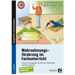 Wahrnehmungsförderung im Fachunterricht, Schulbücher von Crefeld, Kronenberger-Horn, Köller