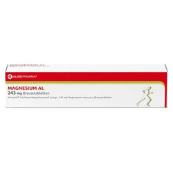 MAGNESIUM AL 243 mg Brausetabletten 40 St