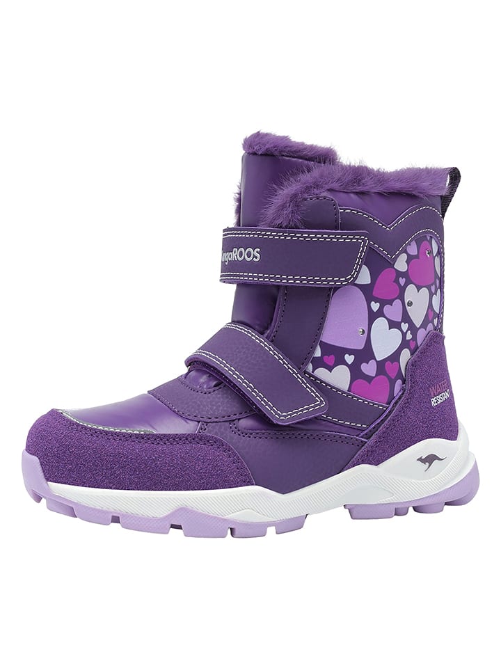 Kangaroos Winterboots "Dreamer" in Lila - 35