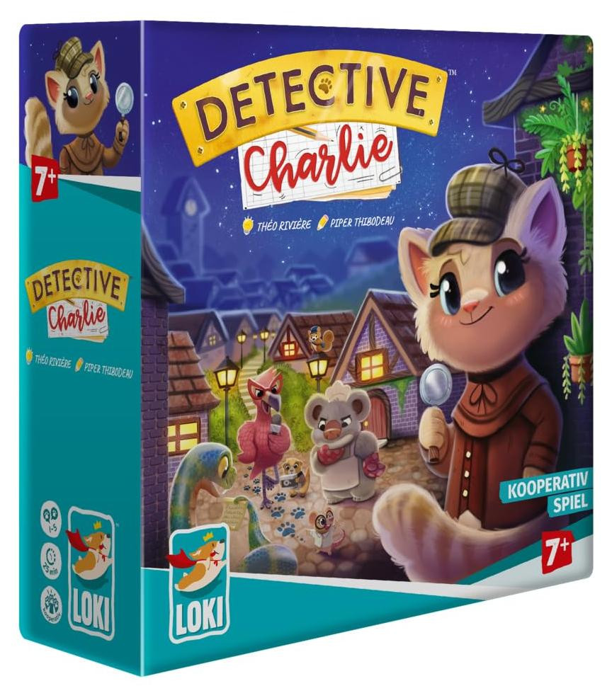 Huch & Friends Detective Charlie Kaartspel voor 1-5 spelers vanaf 7 jaar Duitse editie