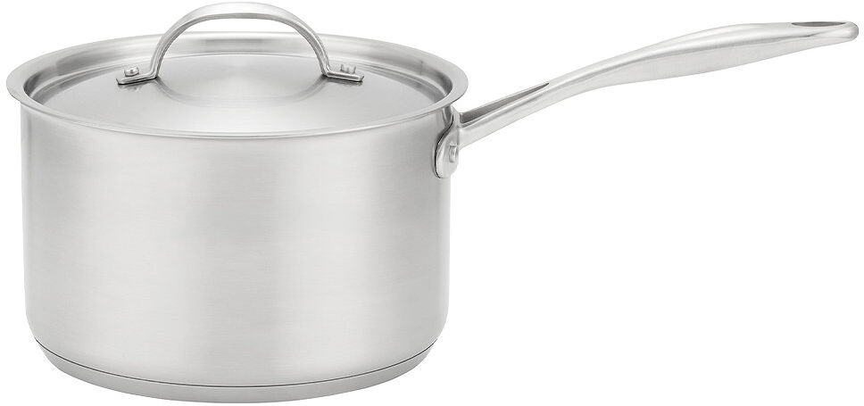 Stellar Profile Matte Stainless Steel (18/10) Saucepan Brushed Steel 20cm
