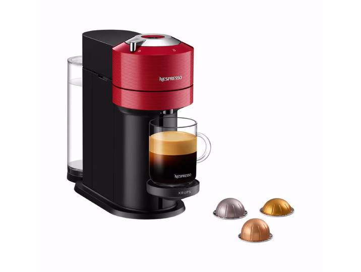 Krups Nespresso Vertuo Next, Cherry Red Nespresso Maschine