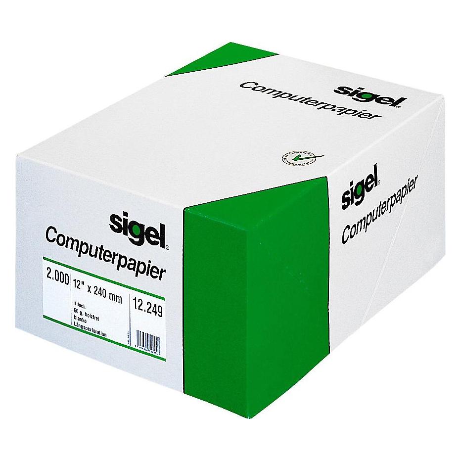 Sigel Computerpapier (A4, 600 Blätter, 60 g/m²) (33243)