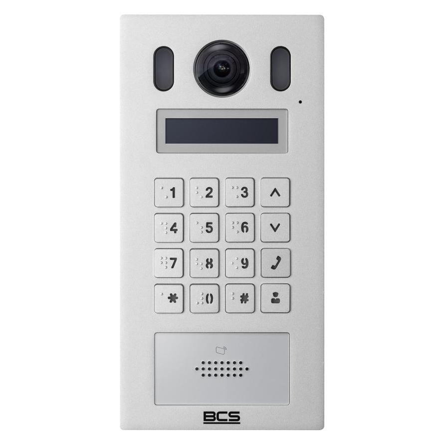 BCS BCS-PAN9211S-S Dual-System Aussenpanel TCP/IP/SIP für Mehrfamilienhäuser (Ethernet, Kabelgebunden) (BCS-PAN9211S-S)
