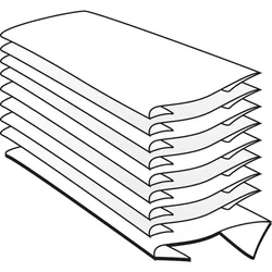 Scott HOSTESS Papierhandtuch NATURA 6810 2lg. C-Falz weiß 20x140Stück