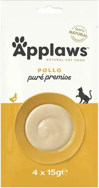 Applaws Cat Sobre Snack Puré De Pollo 10 uds x 60g