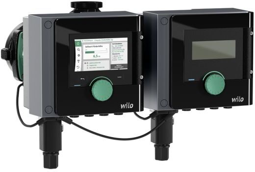 Wilo Stratos MAXO-D Nassläufer-Doppelpumpe 2186222 30/0,5-6, PN 10, Verschraubung