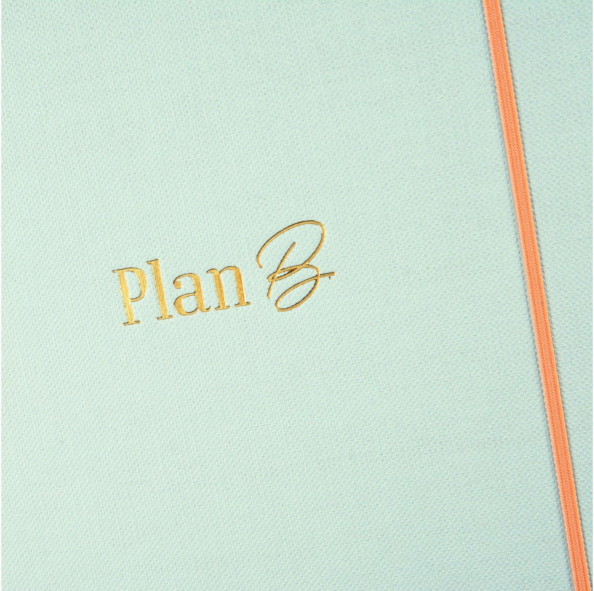 Notizbuch GOLDBUCH "Notizbuch Plan B A5, Dot", grün, Notizbücher, Notizbuch grün Einheitsgröße