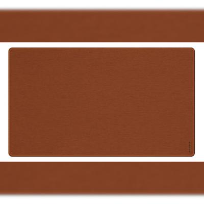 Rhodiarama, weiche/flexible Schreibunterlage S (60x35 cm) aus italienischem Kunstleder, gerollt in Schachtel aus Kraft - Kupfer 194231C