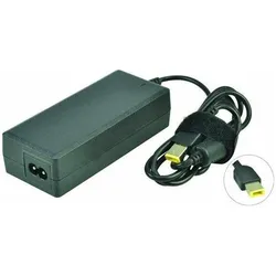 2-Power AC Adapter 20V 4.5A 90W includes power cable (90 W), Notebook Netzteil, Schwarz
