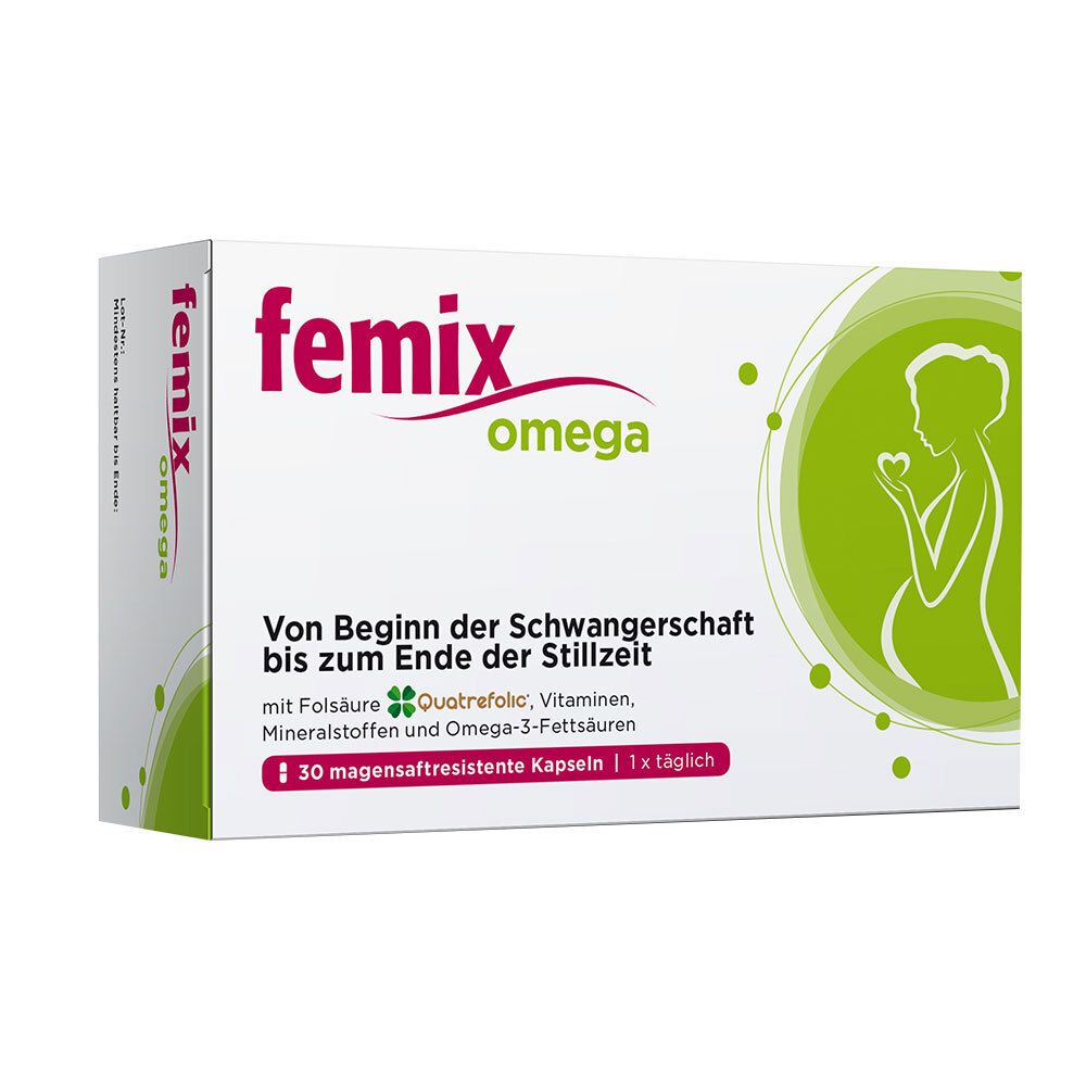 Femix omega magensaftresistente Weichkapseln 30 St
