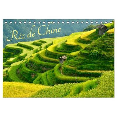 Riz de Chine (Calendrier de bureau 2027 DIN A5 vertical), CALVENDO calendrier mensuel