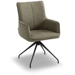 MAISON Stuhl Cary Stoff Hunter