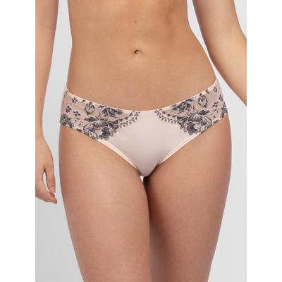 Panty DORINA "Nadia", Damen, Gr. S, rosa (schwarz, pink), Obermaterial: 85% Polyamid, 15% Elasthan, Unterhosen Panty, Panty im 2er-Pack, aus Mikrofaser
