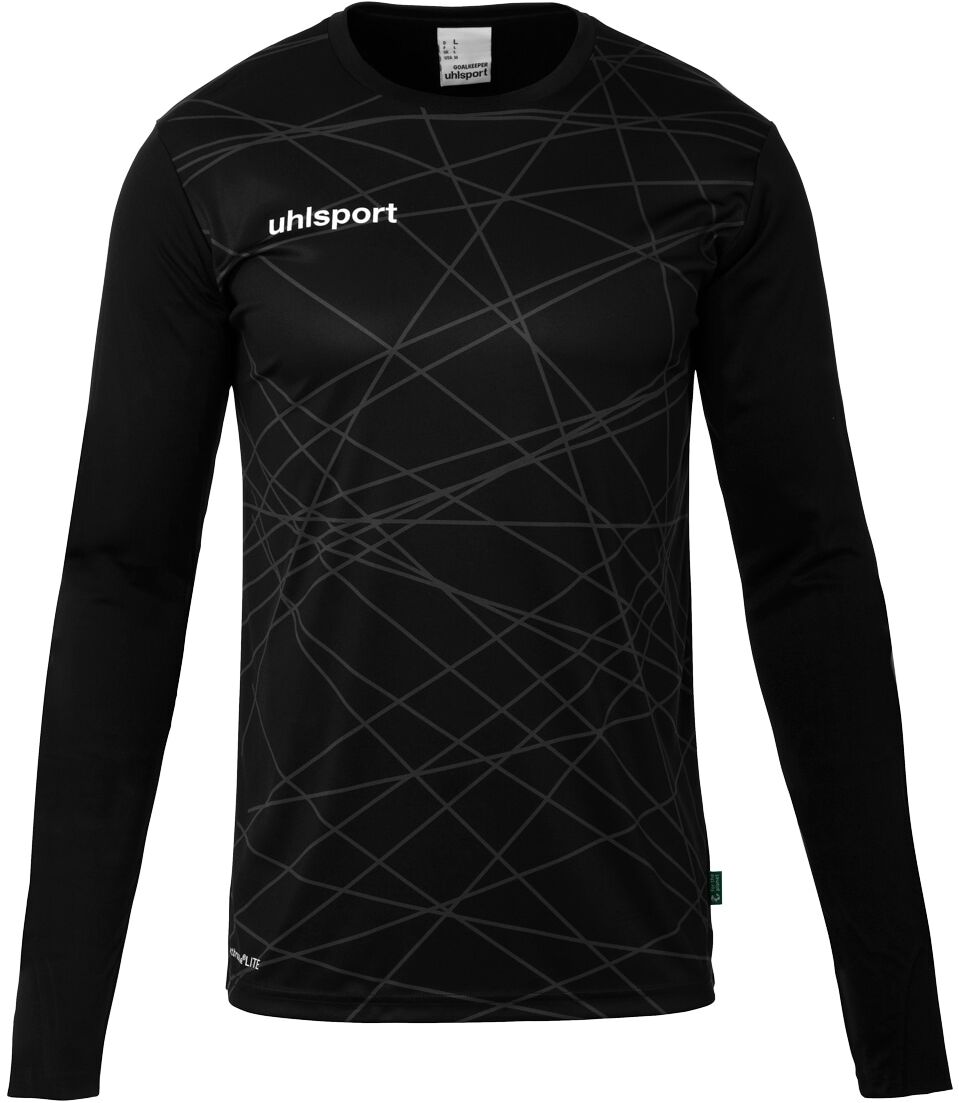 Torwarttrikot UHLSPORT "Longsleeve Torwart Trikot Prediction", Kinder, Gr. M, blau (fluo blau), Obermaterial: 100% Polyester Pol. recyc.., Trikots Torwarttrikot