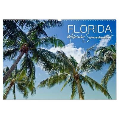 FLORIDA Malerischer Sonnenscheinstaat (Wandkalender 2027 DIN A2 quer), CALVENDO Monatskalender