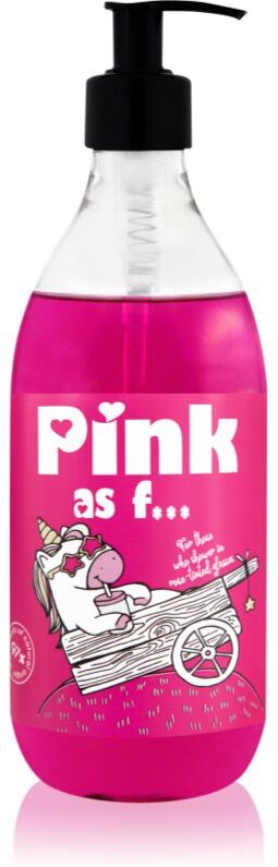LaQ Shots! Pink As F... energising shower gel 500 ml