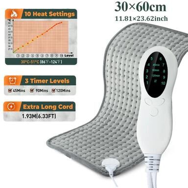 Uplifted Finds Multi Purpose Electric Heating Pad & Warming Mat type 2 30 60 Cm