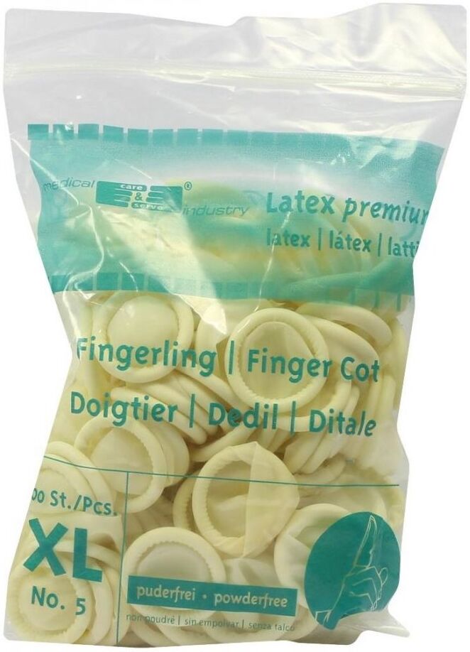 Fingerling Latex Größe 5 extra large 100stk